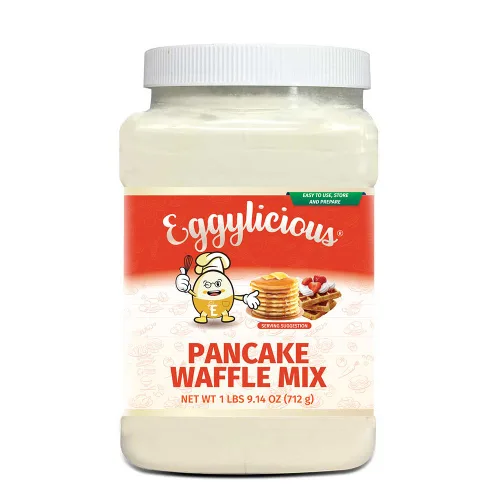 Miniatura 15 de Eggylicious Mezcla para Huevos Revueltos – Hecha con Huevos Enteros Libres de Hormonas/Rica en Proteína – Desayuno Fácil y Delicioso – Ideal