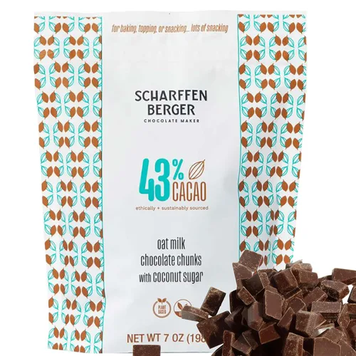 Miniatura 9 de Scharffen Berger Trozos de Chocolate para Hornear (7 onzas, paquete de 3) - Trozos de Chocolate Semi-Amargo Oscuro para Hornear, 70% Cacao, Sin
