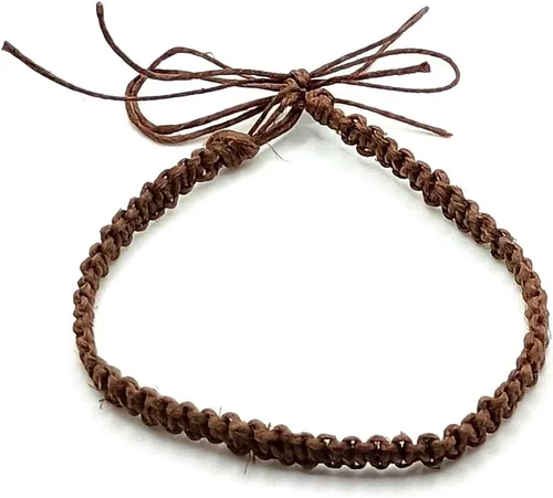Miniatura 23 de Hemp Anklet Adjustable Tie On