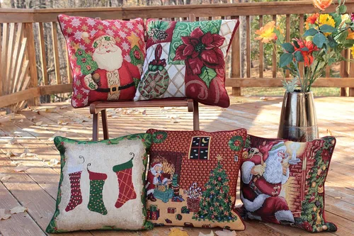 Miniatura 5 de Tache Home Fashion Funda de almohada 16 x 16 Down The Chimney