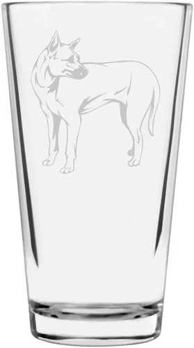 Miniatura 356 de Perro de Presa Canario - Vaso de pinta personalizado con temática de perro grabado multiusos, 16 onzas