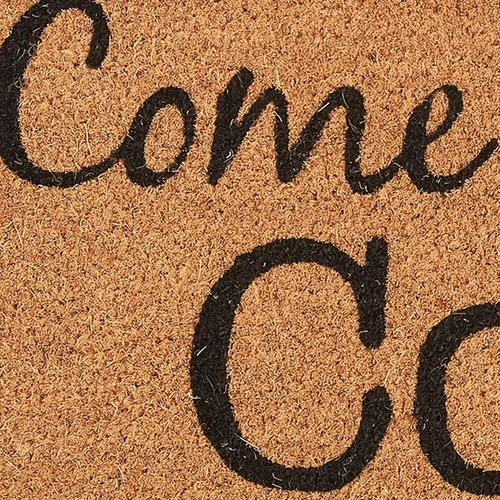 Miniatura 4 de Park Designs Regresa con el felpudo de café de 1 pies 6 pulgadas x 2 pies 6 pulgadas Fiber Fun Caffeinated Quote Design Durable Long-Term Use