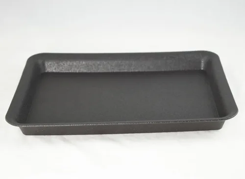 Miniatura 5 de Maceta rectangular esmaltada para bonsái, cactus y suculentas, bandeja + malla de 12 x 9 x 4 pulgadas, color azul oscuro