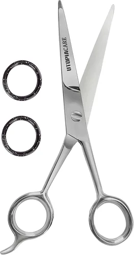 Miniatura 10 de Tijeras de corte de pelo profesionales (6.5-pulgadas), acero inoxidable templado hielo reforzada con cromo para resistir el óxido, por Utopia Care