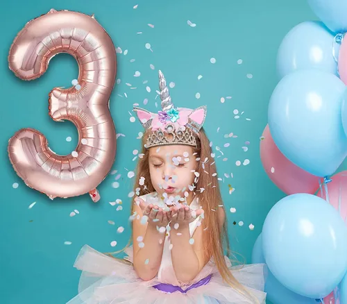 Miniatura 122 de Decoraciones de cumpleaños de 30 años para ella, banda y corona de cumpleaños de 30 años, adorno para pastel de cumpleaños y velas, tarjeta