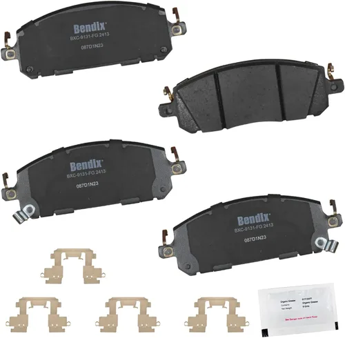 Miniatura 367 de Pastillas de freno delanteras cerámicas Bendix Priority1 CFC2302 para Hyundai Elantra 2021, Sonata 2022-2020, Kia K5 2023-2021