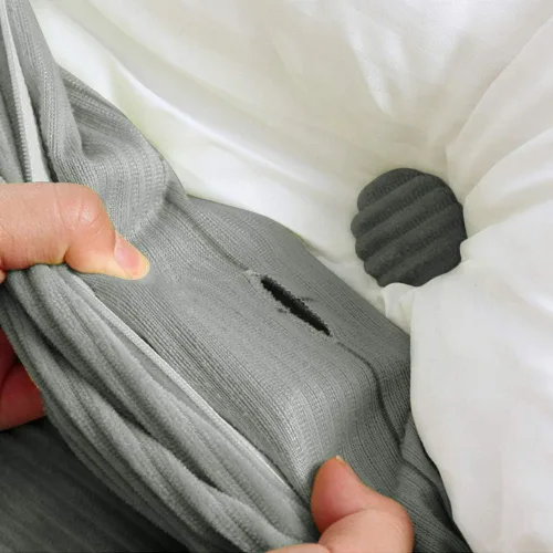 Miniatura 9 de WOWMAX - Almohada triangular para cabecero; almohada en forma de cuña para cabecero; almohada grande de refuerzo para cama, almohada