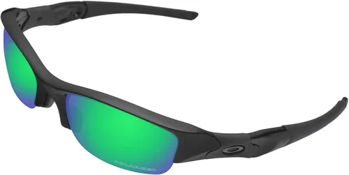 Miniatura 2 de BroLizard - Lente polarizada para gafas de sol Oakley Flak Jacket, verde
