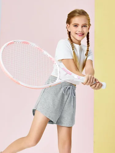 Miniatura 2 de Haloumoning Pantalones cortos deportivos para niñas de 5 a 14 años
