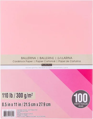 Miniatura 11 de Recollections 100 hojas de papel de cartulina negro pesado de 8.5 x 11 pulgadas, papel sin ácido ni lignina para álbumes de recortes, artes
