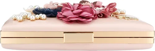 Miniatura 5 de Bolso de noche floral para mujer, bolso de mano de noche de flores, elegante bolso de banquete para mujer, fiesta, boda, banquete