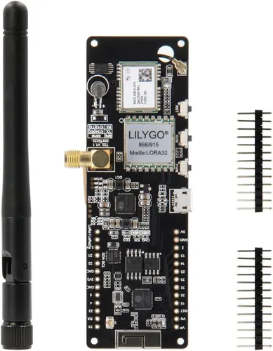 Miniatura 7 de LILYGO T-Beam LORA32 915MHz ESP32 WiFi BLE CH9102F chip TTGO placa de desarrollo soldado módulo OLED