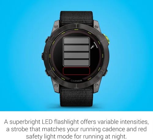 Miniatura 6 de Garmin Enduro™ 2 – Reloj de ultrarendimiento, batería GPS de larga duración, carga solar, mapas precargados