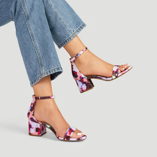 Miniatura 7 de DREAM PAIRS - Sandalias de tacón ancho y bajo para mujer