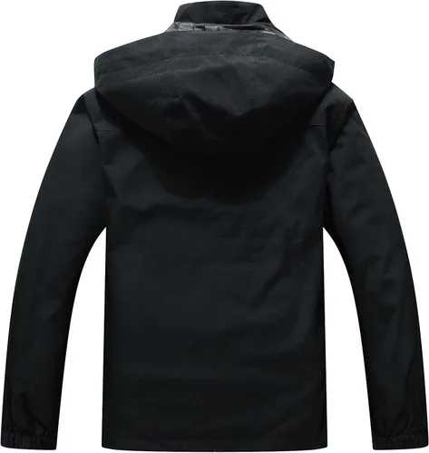 Miniatura 2 de Chaqueta impermeable y rompevientos para hombre, ligera y transpirable