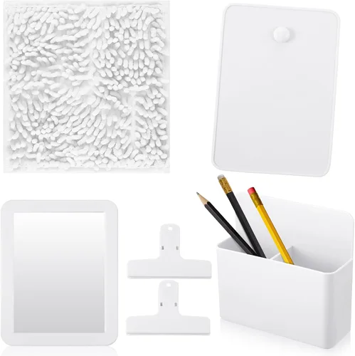 Miniatura 8 de Sintuff Kit de accesorios magnéticos de 6 piezas para casillero de regreso a clases, suministros de decoración para niños y niñas con pizarra blanca