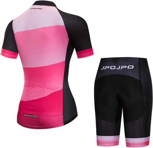 Miniatura 60 de Hotlion Conjuntos de camisetas de ciclismo para mujer, ropa de ciclismo de verano, trajes de bicicleta de carretera, ropa de ciclismo de manga corta