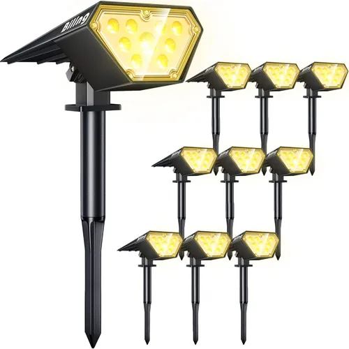 Miniatura 11 de Luces solares para exteriores, 2 en 1, para paisaje