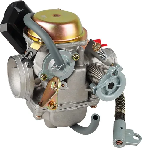 Miniatura 5 de Carburador Onsnail PD24J de 150cc para motores de 4 tiempos 125cc 150cc 152QMJ 157QMI de 24 mm para motocicleta, scooter, ATV, Go Kart con colector