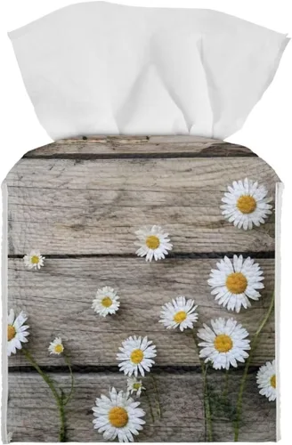 Miniatura 13 de Personalizar caja de pañuelos de cuero PU cuadrado caja de pañuelos titular personalizado su foto/logotipo/texto, personalizable en todos los lados