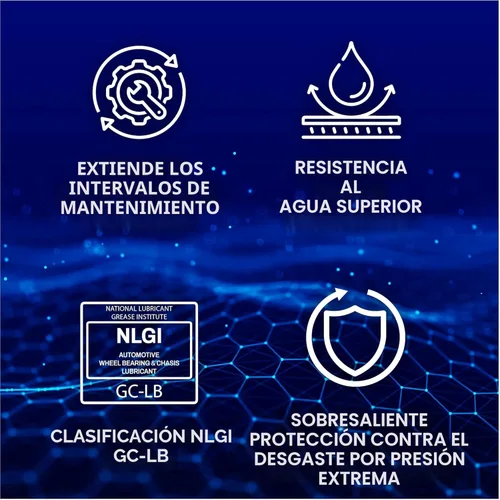 Miniatura 5 de AtomLube Grasa roja ultra resistente, paquete de 2 tubos de 14 onzas, lubricante impermeable y de alta temperatura, grasa para rodamientos de ruedas
