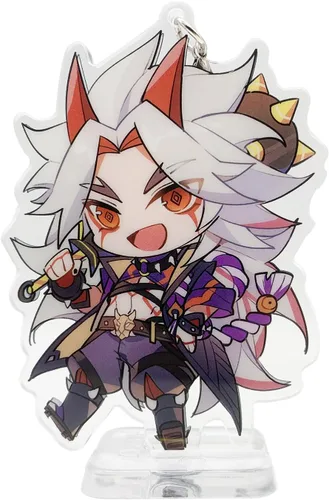 Miniatura 77 de YJacuing Genshin Impact - Figura de llavero de acrílico
