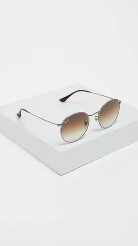 Miniatura 5 de Ray-Ban - Lentes de sol de metal Rb3447n, redondos, con lentes planas