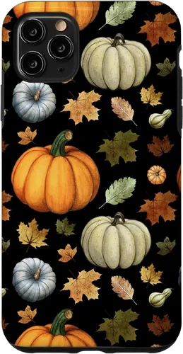 Miniatura 13 de iPhone 16 Falling Leaves Autumn and Pumpkin Happy Fall Case