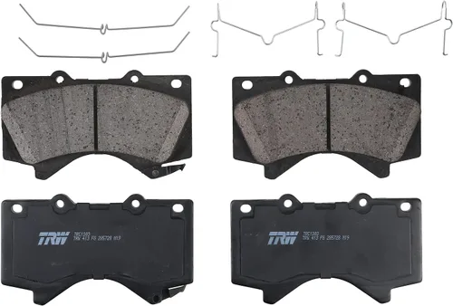 TRW Pro TRC1303 Juego de pastillas de freno de disco para Toyota Tundra 2007-2017, delanteras y otras aplicaciones