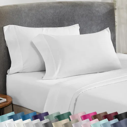 Miniatura 30 de Fundas de almohada de algodón de 400 hilos 22 - rosa