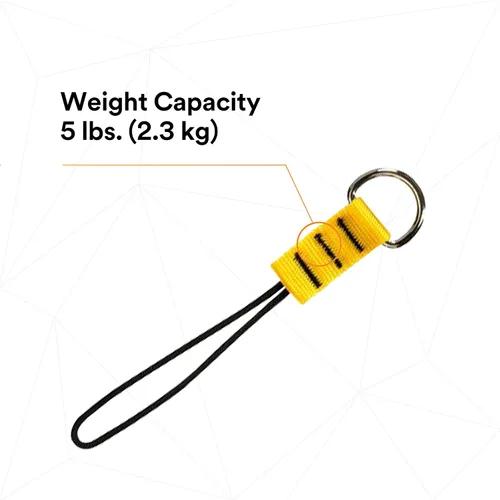 Miniatura 7 de 3M - DR-CORD-10PK DBI-SALA Protección contra caídas para herramientas, 1500009, cable de anillo en D con lazo, cinchas a herramientas que pesan