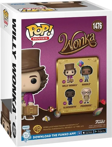 Miniatura 3 de Funko Pop! Movies: Wonka - Willy Wonka - Figura de vinilo coleccionable - Idea de regalo - Producto oficial - para niños y adultos - Fans