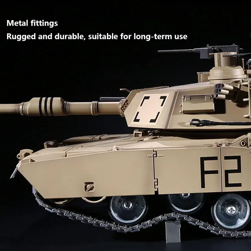 Miniatura 5 de Accesorios de actualización del tanque de control remoto RC adecuados para Henglong 1/16 US Army M1A2 Abrams tanque de batalla principal incluyendo