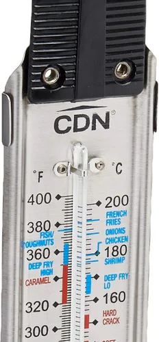 Miniatura 7 de Termómetro para dulces y frituras CDN TCG400, Rojo