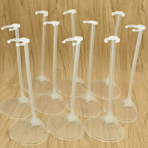 Miniatura 3 de Soporte transparente para muñecas Mini Display Holder 10pcs