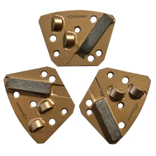 Miniatura 14 de Bolt on Diamond - Discos de molienda para pisos, húmedos o secos, juego de 3, unión dura, grano 18/20