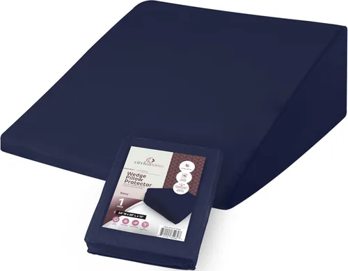 Miniatura 73 de CirclesHome Juego de 12 protectores de almohada estándar con cremallera, 100% algodón, transpirables, protegen las almohadas de la suciedad, el 1