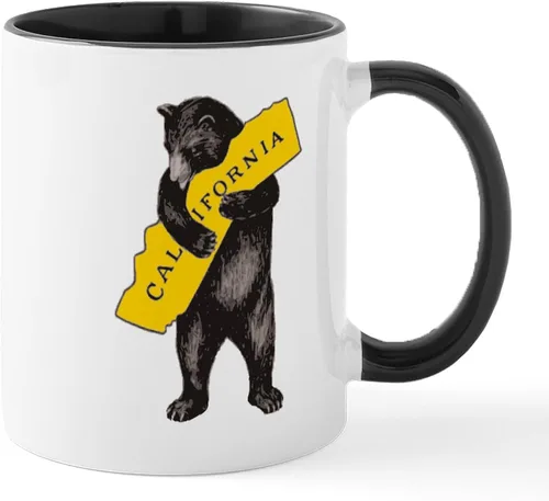 Miniatura 64 de CafePress Taza de café de cerámica de 11 oz (11.0 fl oz) de San Francisco Blanco - Taza San Francisco