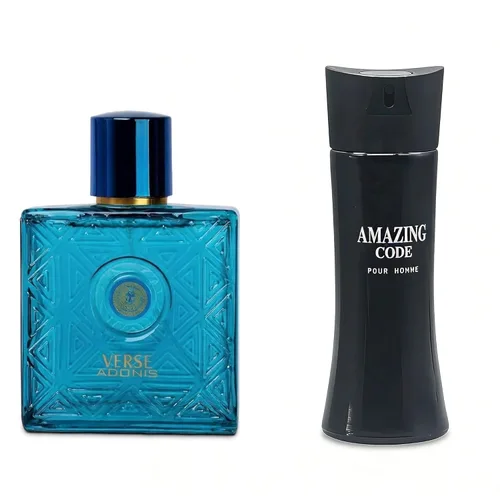 Miniatura 21 de AFLUXE Verse Adonis & Valentine Milano Combo Colonia para hombre, 3.4 onzas líquidas, perfume refrescante combinación de aromas amaderados florales