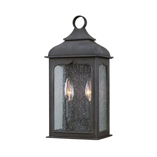 Miniatura 2 de Troy Lighting B2010-TBZ Henry Street - Linterna de bolsillo para exteriores con dos luces