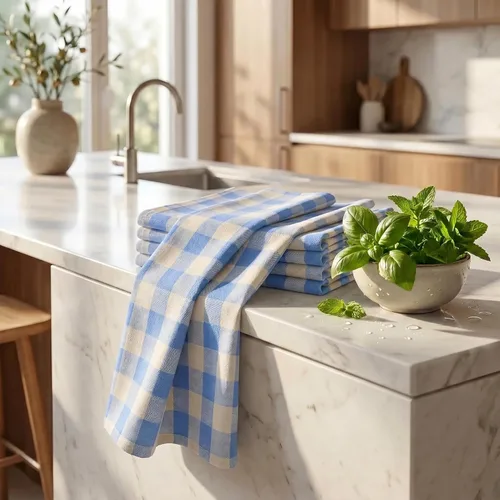 Miniatura 67 de Urban Villa Toallas de cocina 100% algodón para cocina (juego de 6) 20"x30" toallas de cocina altamente absorbentes, juego de ropa de cocina