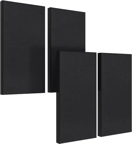 Miniatura 12 de UMIACOUSTICS 2 paneles acústicos de fibra de vidrio, paneles de absorción de sonido de 48 x 12 x 2 pulgadas, paneles a prueba de sonido para Gris