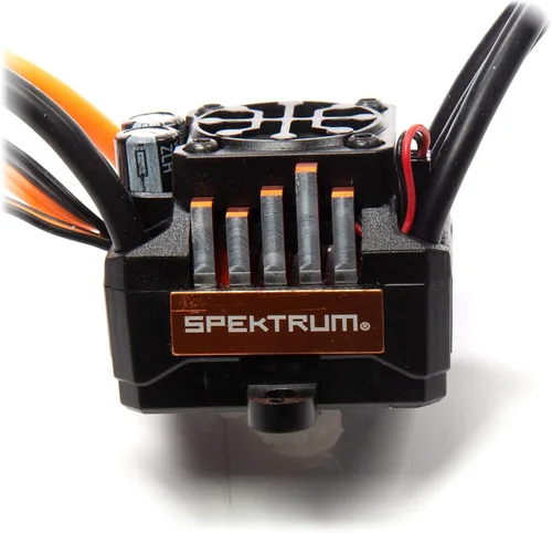Miniatura 4 de Spektrum Firma 85A sin escobillas Smart ESC / 3300Kv sin sensor Motor Combo, SPMXSEMC01, negro