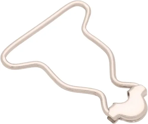 Miniatura 5 de BIKICOCO Hebillas de tirantes en forma de calabaza, 1-1/4 pulgadas de ancho inferior, para coser, hacer tú mismo 20 unidades de plata.