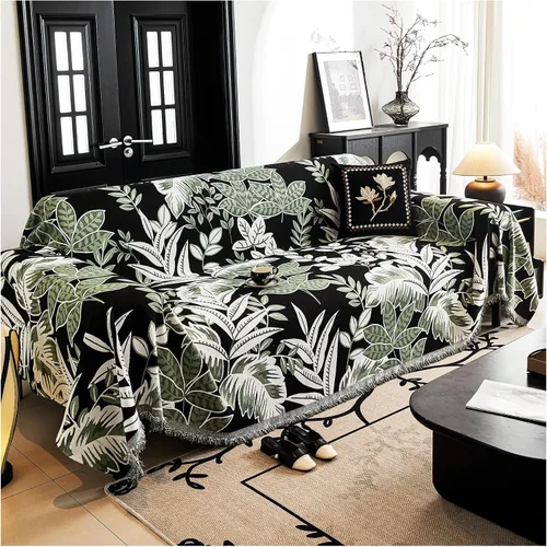 Miniatura 18 de Cornasee Funda Elástica a Rayas para Sofá Cama Funda de Futón, Fundas Completas para Sofá Plegable sin Brazos Protector de Muebles, Lavable a