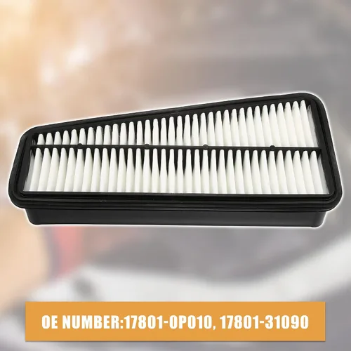 Miniatura 3 de X AUTOHAUX Filtro de aire de motor de coche 17801-0P010 para Toyota 4Runner 2004-2009 para FJ Cruiser 2007-2009 para Tacoma 2005-2015 para Tundra