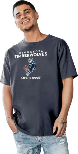 Miniatura 12 de Blue 84 NBA - Camiseta unisex para adultos, con licencia oficial de la NBA, Life is Good, color del equipo de baloncesto Jake