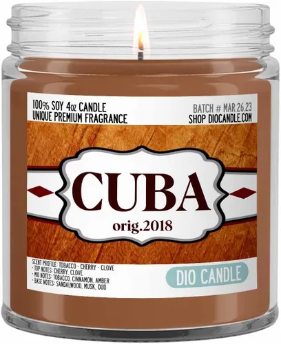 Miniatura 6 de Cuban Cigar Cuba - Cera perfumada para derretir – Huele a tabaco – Cereza – Clavo – Soja 100% naturalmente vegana y fragancia premium Gran regalo
