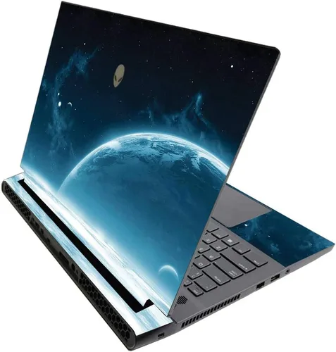 Miniatura 180 de MightySkins - Skin brillante con purpurina para Alienware M17 R3 (2020) y M17 R4 (2021) - Diversión de los años 90 Acabado duradero con purpurina