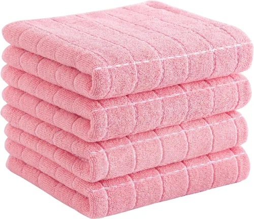 Miniatura 80 de Homaxy Paños de cocina 100% algodón de felpa, toallas de cocina ultra suaves y absorbentes para la cocina, adecuadas para secar y lavar platos